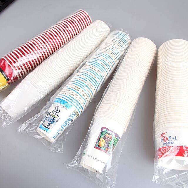 1.5KW POF PE Shrink Film Plastic Cup Packaging Machine 15-30 Bags / Min