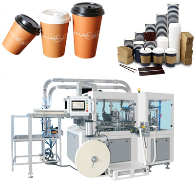 140-160 Pcs/M High Speed Coffee Paper Cup Machine For Making Disposable Cup